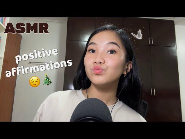 ASMR | Positive Affirmations, Mouth Sounds, Hand Movements 