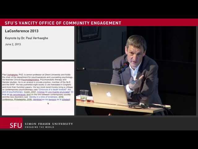 LaConference 2013 - Keynote by Dr. Paul Verhaeghe