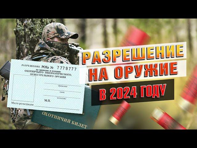 Как Получить Разрешение На Хранение И Ношение Оружия (РОХа) в 2024 году?