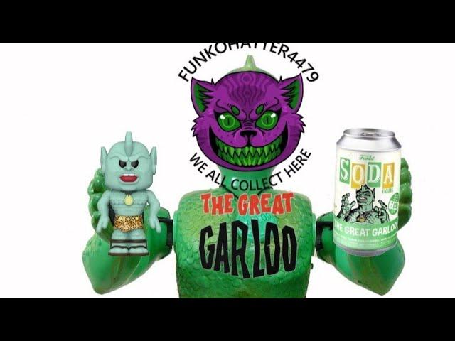 The Great Garloo funko soda can review and opening