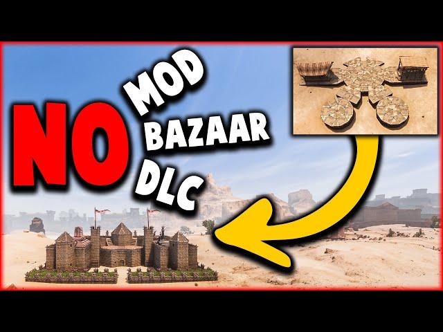 NO Mod - NO Bazaar - NO Dlc | CONAN EXILES BASE BUILDING