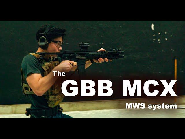 The airsoft GBB MCX (mws system)