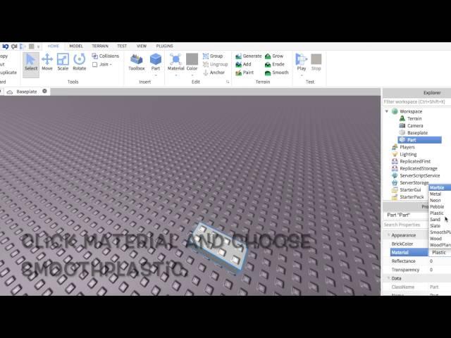 How to make a smooth block in ROBLOX Studio (2016)