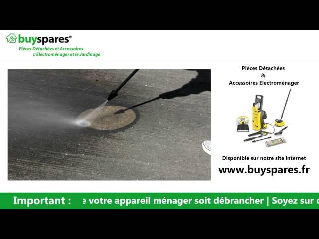 Comment utiliser une rotabuse sur un nettoyeur à haute pression Karcher