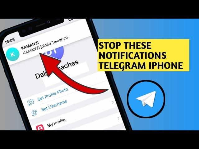 Stop Notifications When Your Contact Joins Telegram iphone, (contact joined Telegram Notifications)