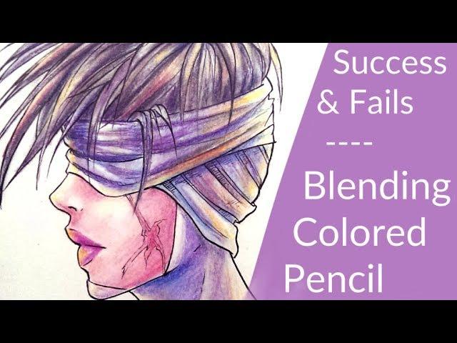 Blending colored pencil | Success and fails + Zaccura sucks at inspo