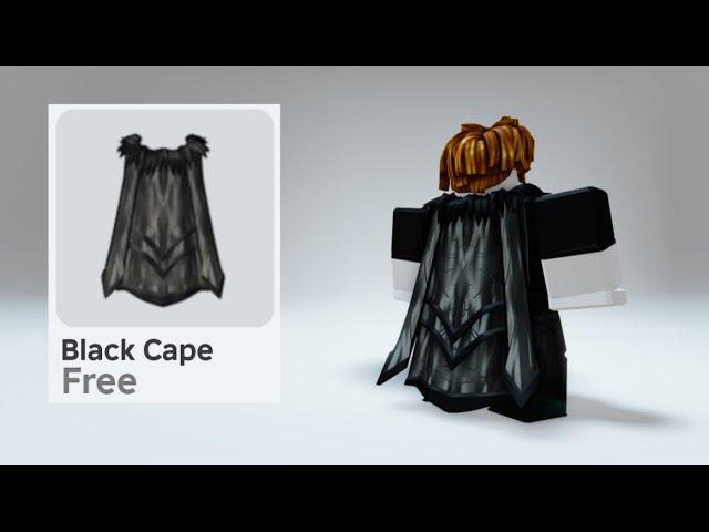 All FREE BLACK Items in ROBLOX! 