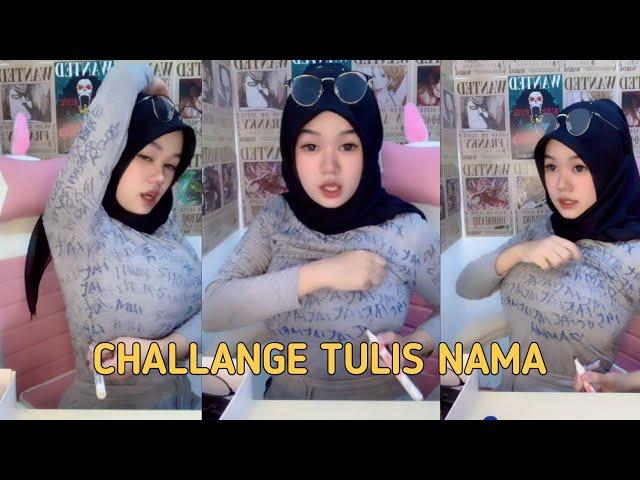 MEIMEI CHANN CHALLANGE TULIS NAMA | TIKTOK VIRAL TERBARU