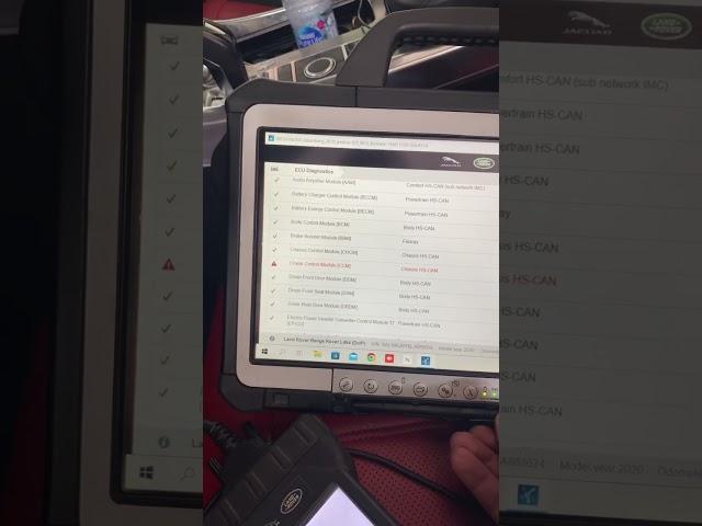 Diagnosis and programing of Land Rover 2021 using JLR Pathfinder and DOIP VIC