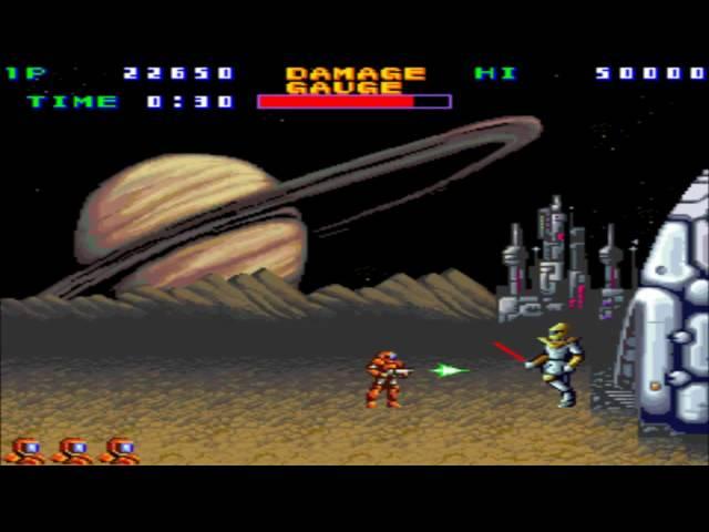 SolaR-warrior Planet 1 Saturn 1986 Taito Mame Retro Arcade Games