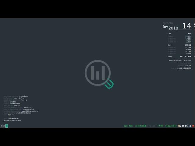 O Poder do Manjaro Linux com a Interface i3WM