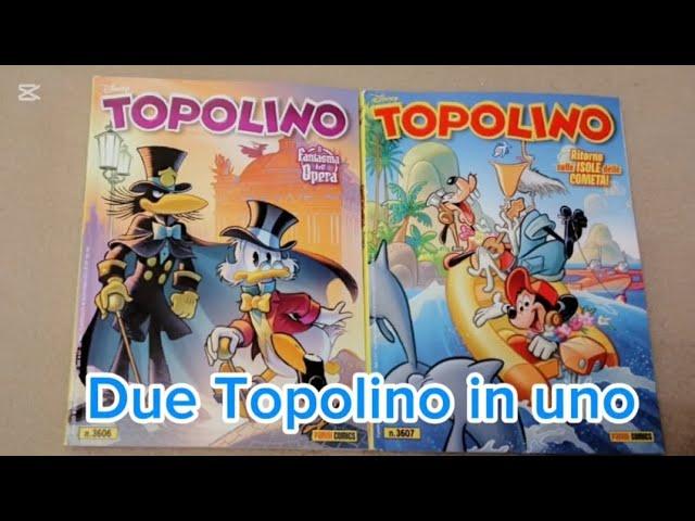 Topolino n. 3606 e 3607