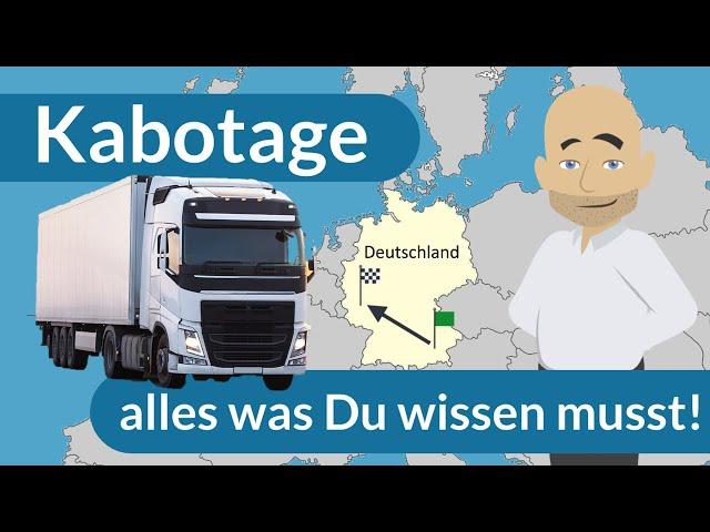 Kabotage - alle Regelungen einfach und mit Beispielen erklärt!