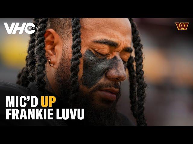 "Oh, Now You're Kobe?!" | Frankie Luvu MIC'D UP in Titans vs. Commanders | NFL