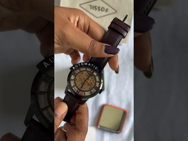 Fossil Automatic Watch Unboxing️| #shortsvideo #shortvideo #shorts #fossil #fossilwatch #watch