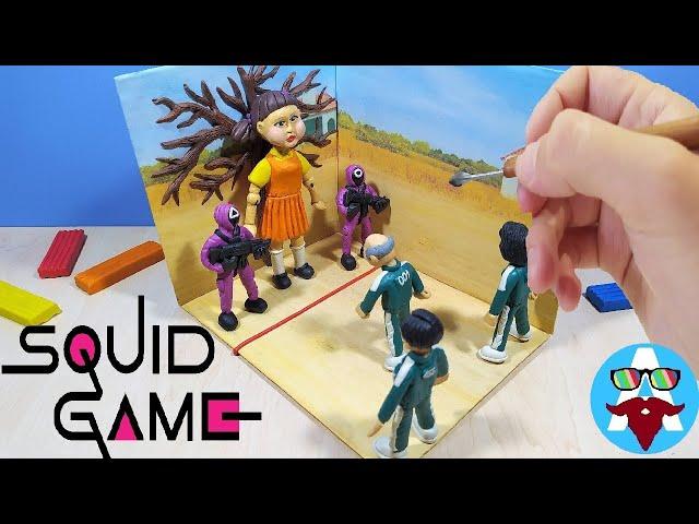 ИГРА В КАЛЬМАРА | ДИОРАМА своими руками | SQUID GAME | DIORAMA