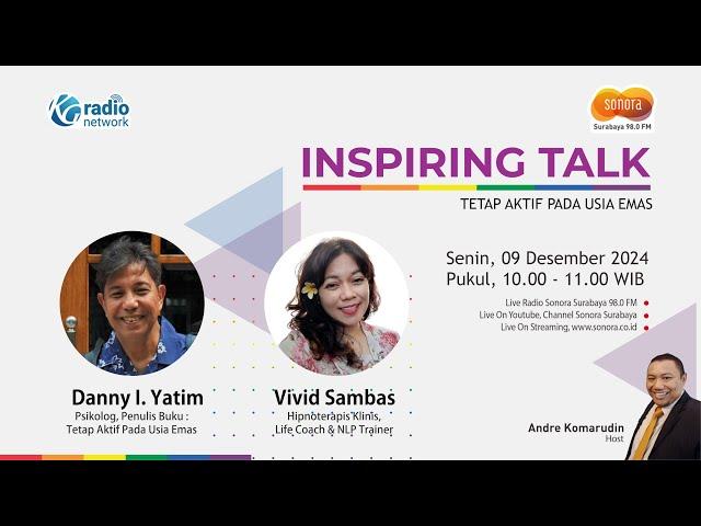 TETAP AKTIF PADA USIA EMAS | INSPIRING TALK