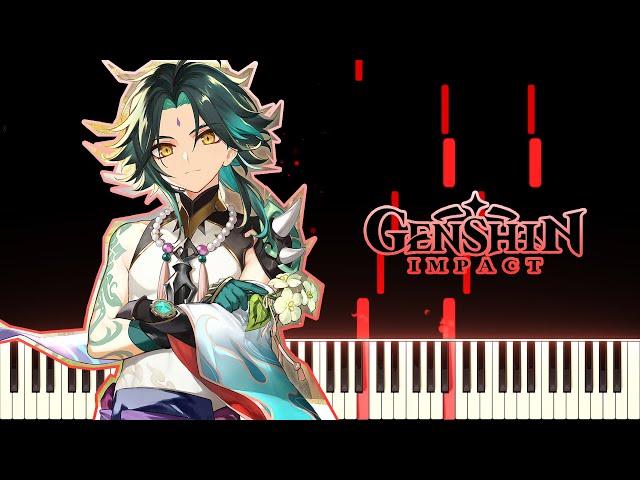 Lovers' Oath (Guizhong's Lullaby) - Genshin Impact OST | [Piano Cover] (Synthesia)「ピアノ」