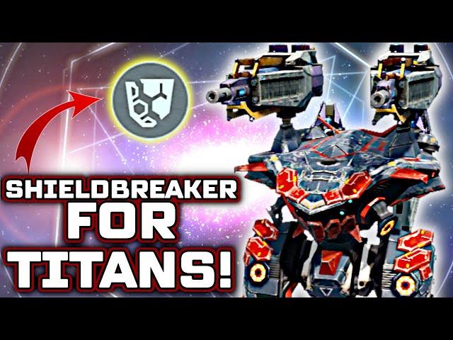 Unbelievable! Titans Now Have Shield Breaker Ability! w/ THOR Mothership | War Robots Gameplay WR