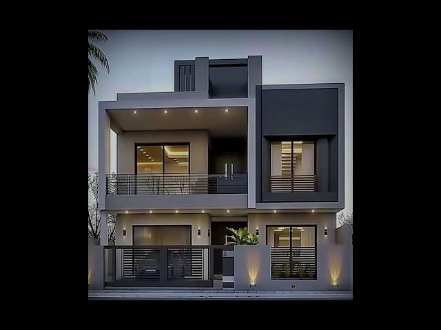 10 Beautiful Modern Duplex House Design #shorts #homedeisgn