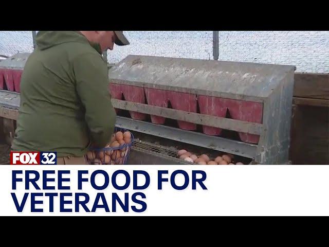 Illinois farm provides fresh food to veterans for free