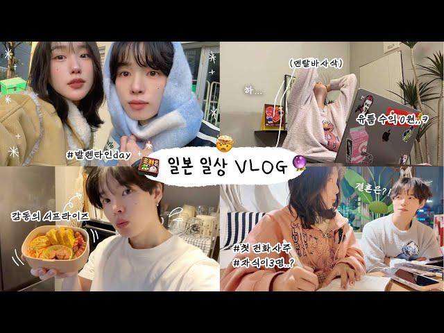 0 Won Profit for Views..February of Meltdown VLOG | Japanese Boyfriend's Touching Surprise Event