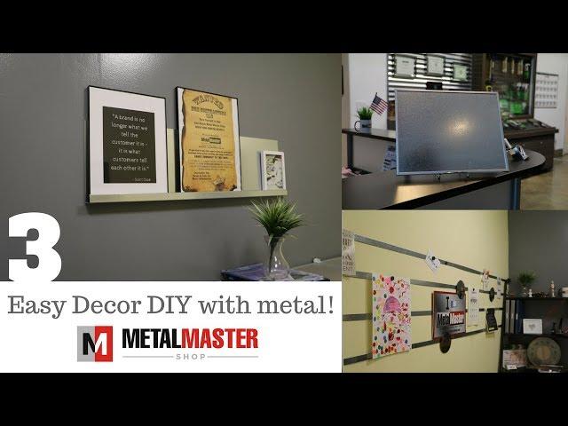 3 Clever DIY Projects with scrap metal