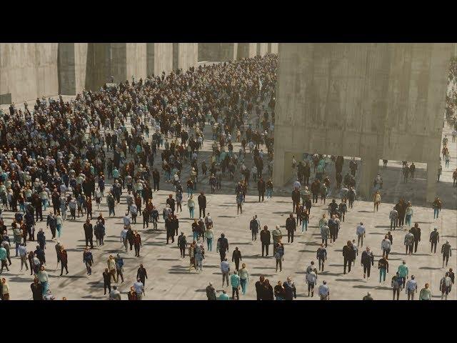 Animating Huge Crowds in Blender - Lazy Tutorials