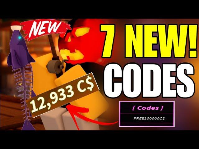 ️HALLOWEEN!CODES️FISCH ROBLOX CODES 2024 - FISCH CODES 2024