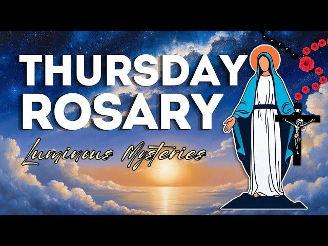 TODAY HOLY ROSARY: LUMINOUS MYSTERIES, ROSARY THURSDAY  OCTOBER 31, 2024 VIRTUAL #holyrosarytoday