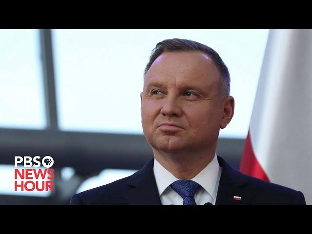 Poland President Andrzej Duda on Russia's war in Ukraine, Putin's nuclear threats