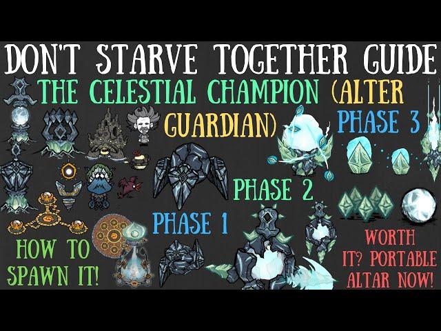 Don't Starve Together Guide: The Celestial Champion - NEW BOSS - Eye Of The Storm Update [BETA]