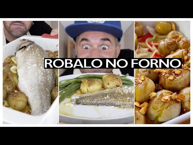 Hoje vamos fazer... Robalo no Forno