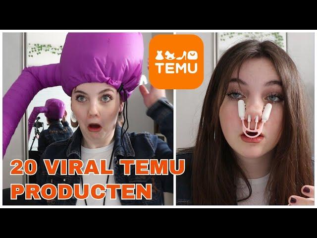 20 VIRAL TEMU PRODUCTEN TESTEN DIE JE NOOIT EERDER ZAG! - BIBI