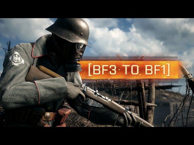 ► ARE THEY SIMILAR? - Battlefield 3 to Battlefield 1