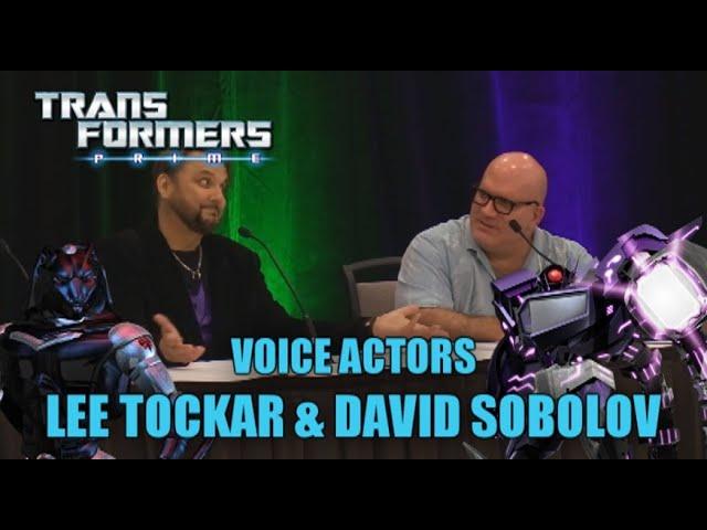 Transformers Prime w/ David Sobolov (Prime Shockwave) & Lee Tockar (Beast Wars Ravage) on DBZ Frieza