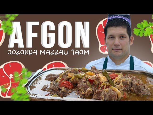 AFGON QOZONDA  GOSHT PISHIRISH  PARXEZBOP, YUMSHOQ VA OSON USULI