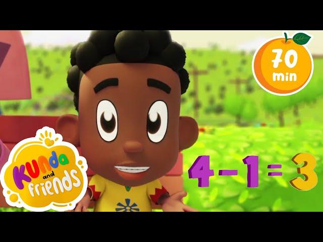 Let's Count & Explore! Fun Rhymes for Early Learning | Numbers Songs for Kids | Kunda & Friends