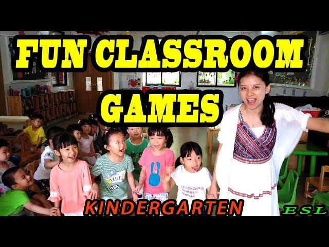 ESL class - games and activities [kindergarten]