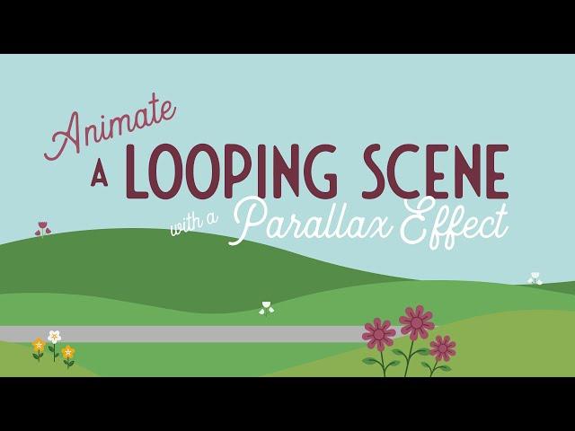 Animate a Looping Scene with Parallax | After Effects Tutorial