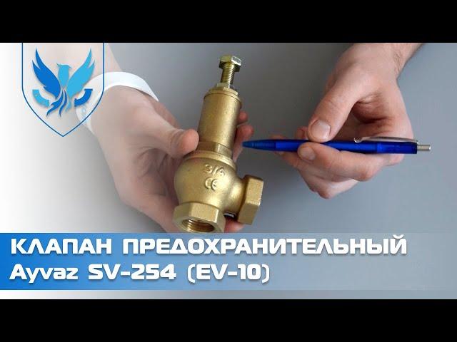 ️Клапан предохранительный пружинный муфтовый Ayvaz SV-254 (EV-10)  | АРМАШОП