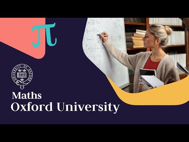 MATHS AND STATISTICS, Oxford University | Stats you must know: Lauren interviews Jamie