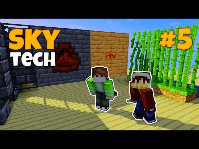 PentaCraft - SkyTech #5 | Первая Энергия! СкайБлок с Модами! Выживание на сервере в Майнкрафт!