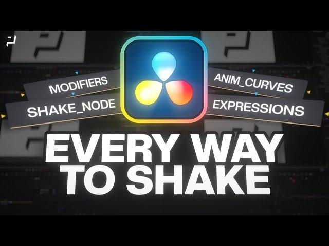 DaVinci Resolve | Every Way to make a Shake Effect