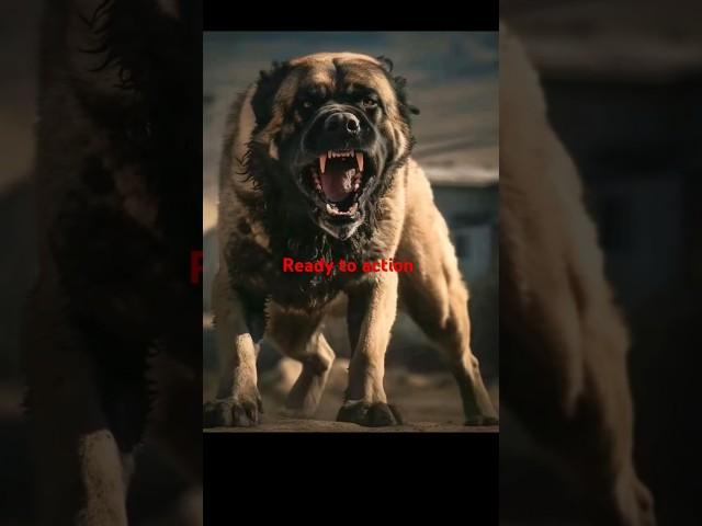 Unveiling the Most Powerful Dog Breed: Strength & Danger#dog #kangal aggressive dog