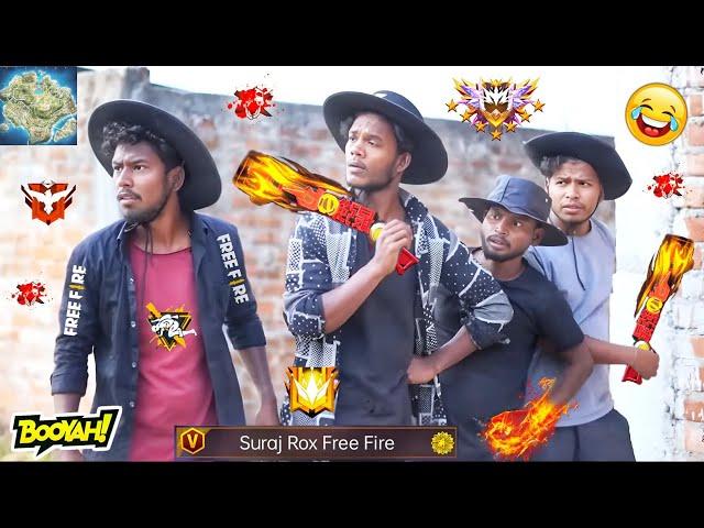 Free fire in real life funny video  | suraj rox comedy video | suraj free fire | @P28_Gaming__1