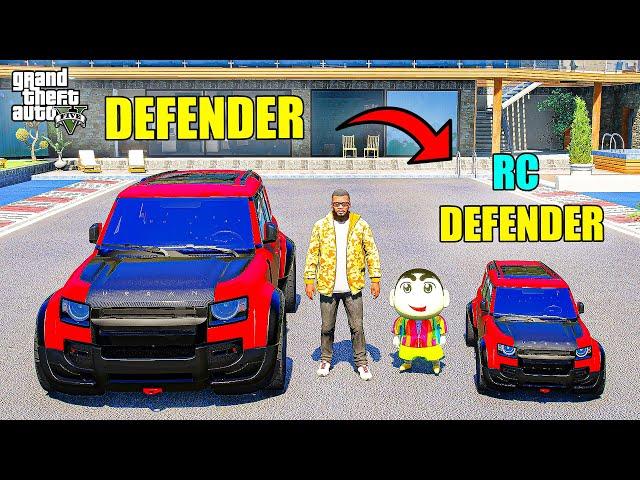 Franklin Defender VS Shinchan Mini Defender in GTA 5 | JNK GAMER