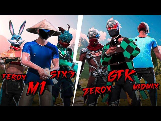 GTK Zerox Madmax Vs M1nx Six3x Terox | The  Legends