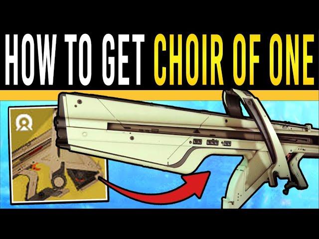 Destiny 2: How to Get CHOIR OF ONE Exotic Auto Rifle - Encore Exotic Mission Basics (Echoes Act 3)