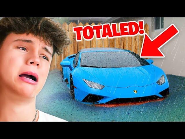 My Lamborghini and House Flooded...